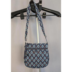 NWOT Vera Bradley Marrakesh Motifs Double Zip Crossbody Hipster Handbag